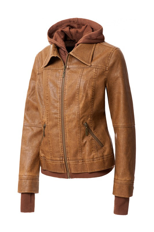 PU Leather Jacket