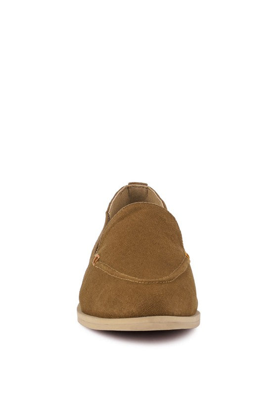 Organic Canvas Loafers