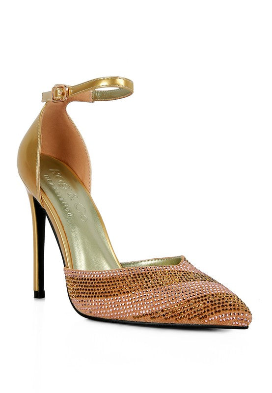 Patent Diamante Pumps