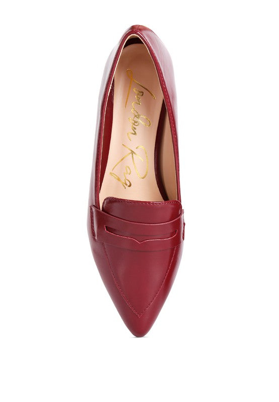PU Formal Loafers