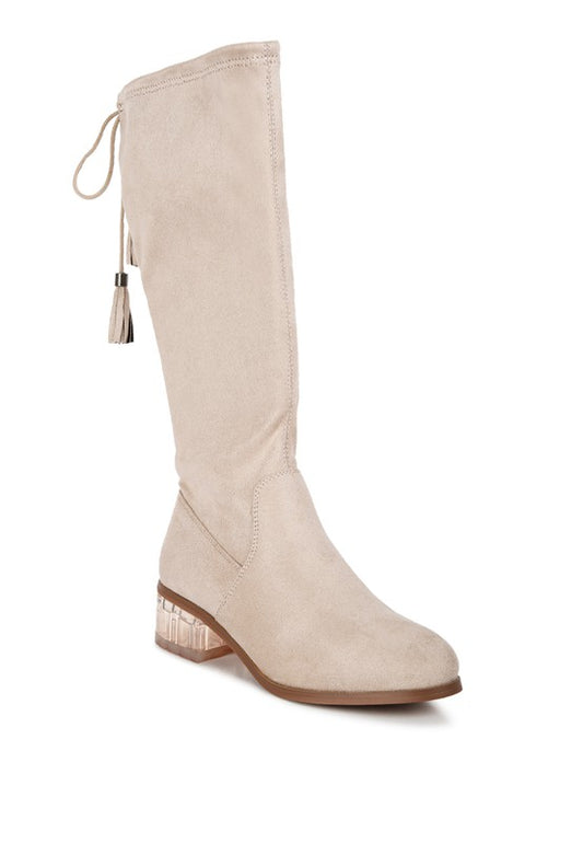 Tassels Detail Boots expertly crafted with a short heel and closed pointed toe. Featuring a stylish tassel detail and side zipper for easy wear, these boots are made with durable textile material and a synthetic lining for a comfortable fit. Perfect for any occasion. Enjoy free shipping on ALL orders. Shop now!