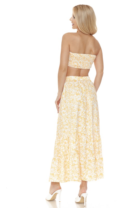 Floral Skirt Set