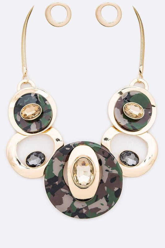 Hoops Necklace Set