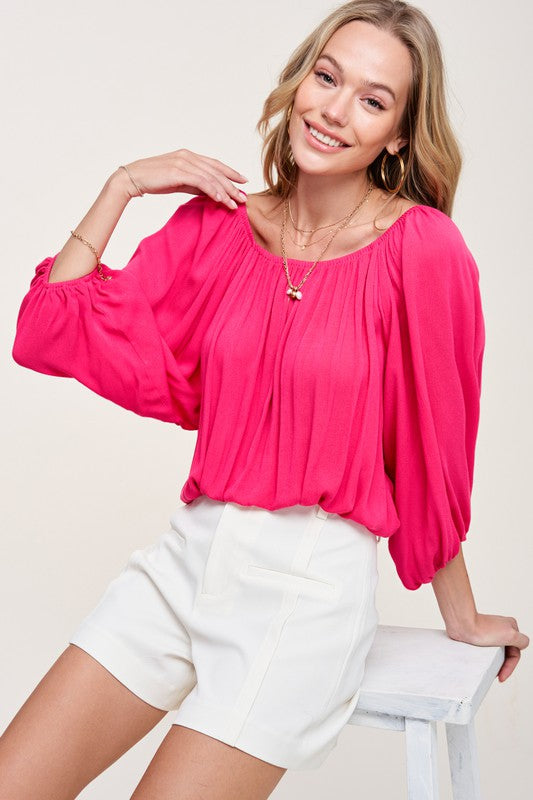 Off-The-Shoulder Blouse