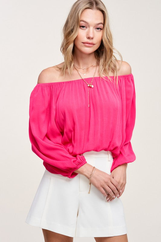 Off-The-Shoulder Blouse