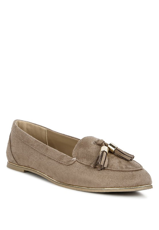 Micro Suede Loafers
