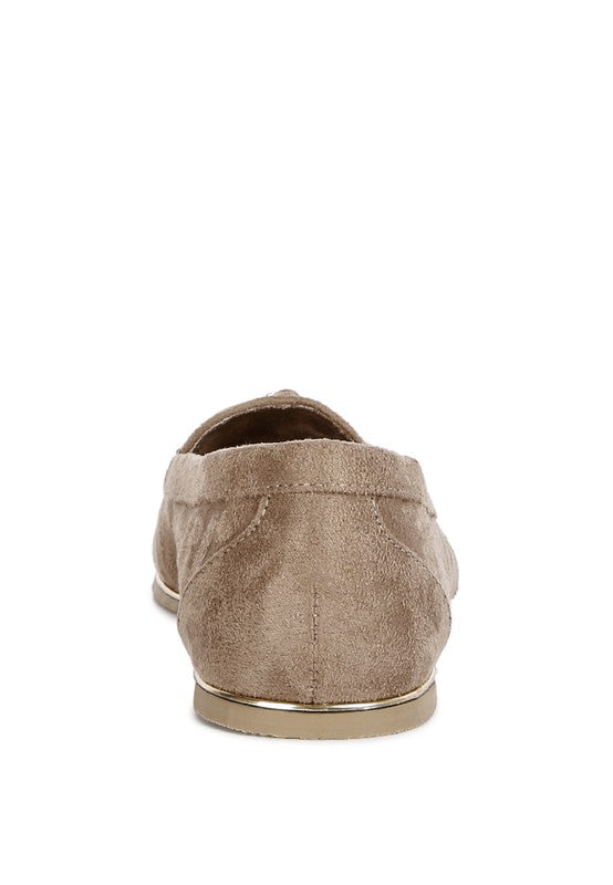 Micro Suede Loafers