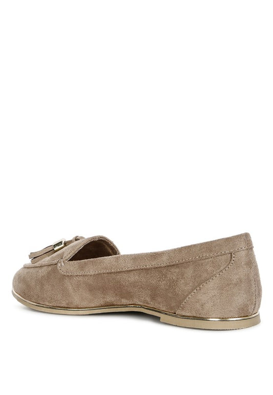 Micro Suede Loafers