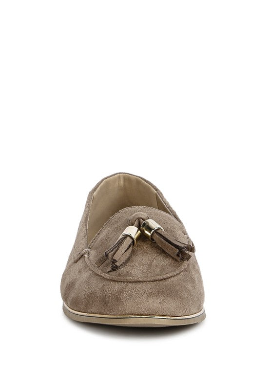 Micro Suede Loafers