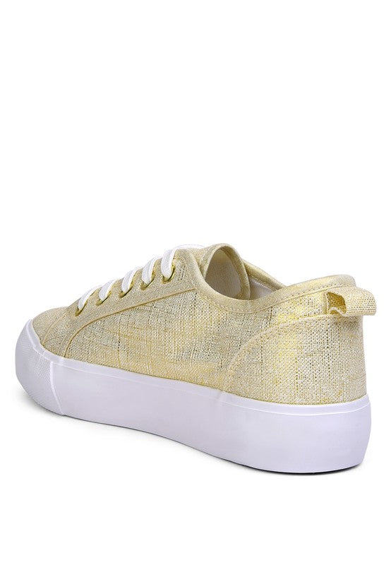 Knitted Platform Sneakers