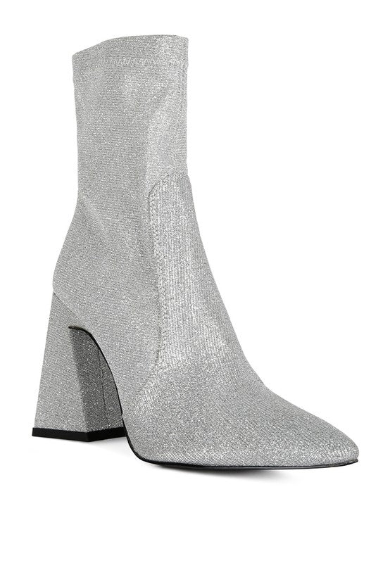 Shimmer Ankle Boots