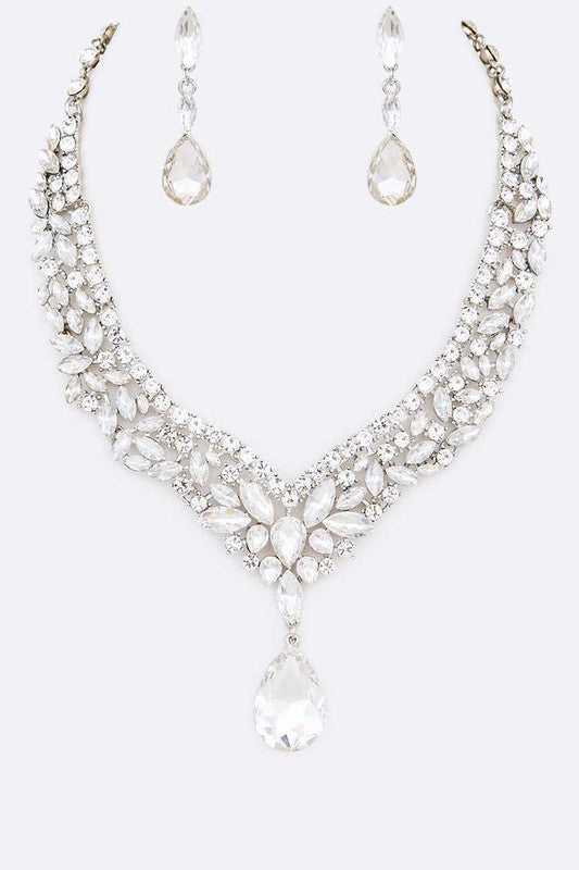 Crystal Necklace Set