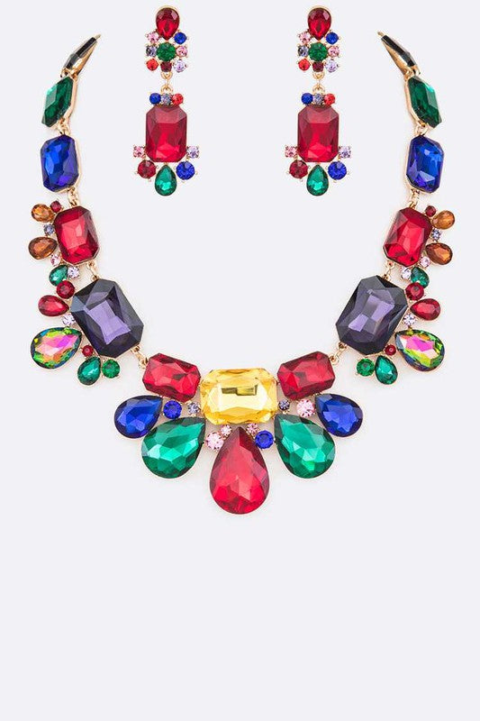 Crystal Necklace Set
