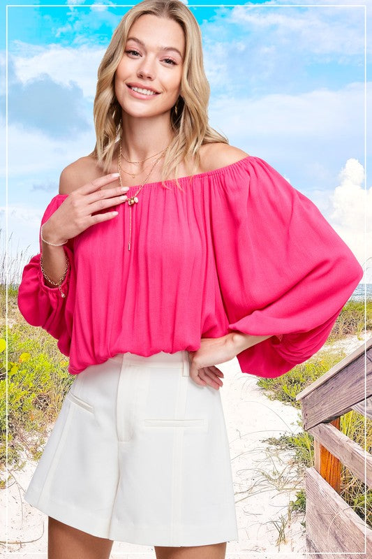 Off-The-Shoulder Blouse