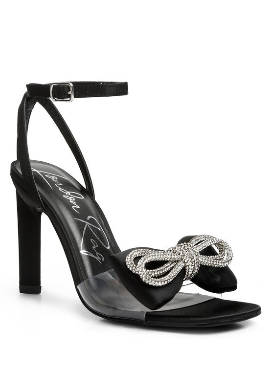 Bow Heeled Sandals