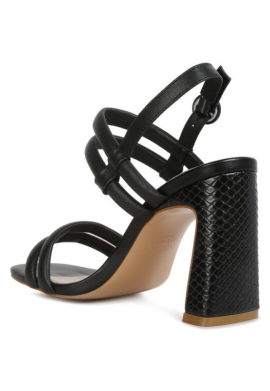 Block Heel Sandals