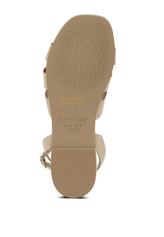 Ankle Strap Flat Sandals