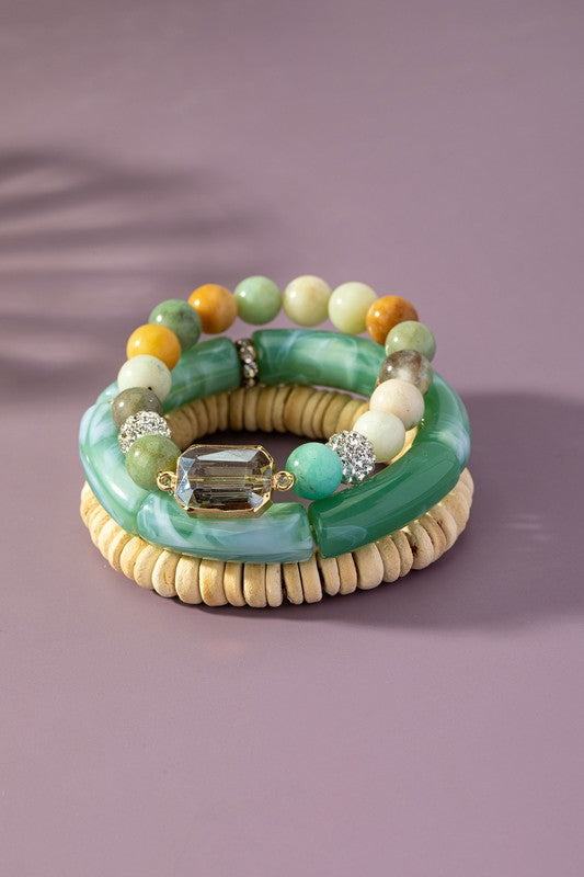 Crystal Bead Bracelets