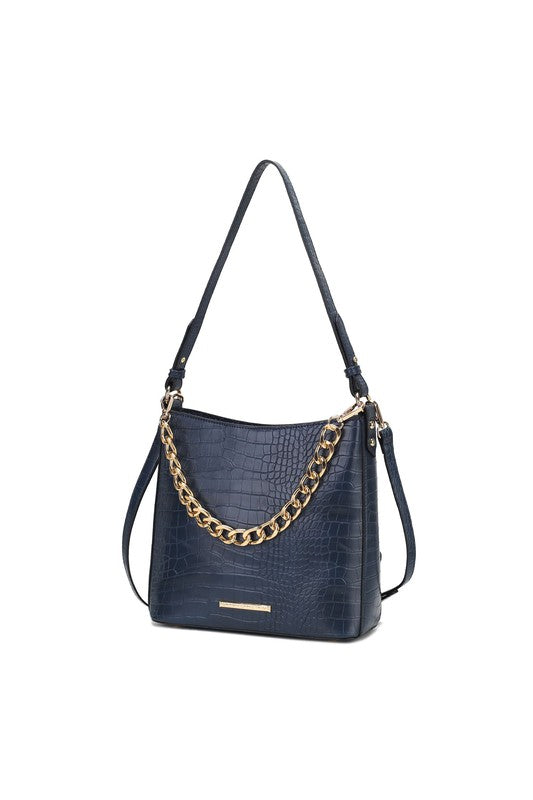 MKF Faux Crocodile Handbag