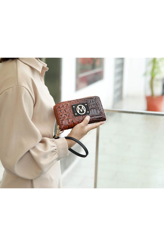 Daisy Croco Satchel Set