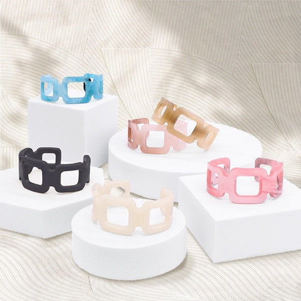 Resin Cuff Bracelet