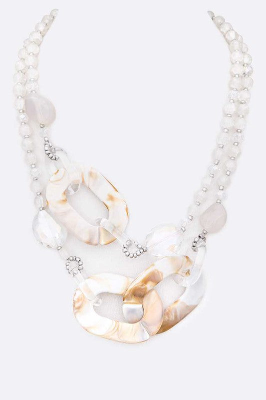 Stone Layer Necklace