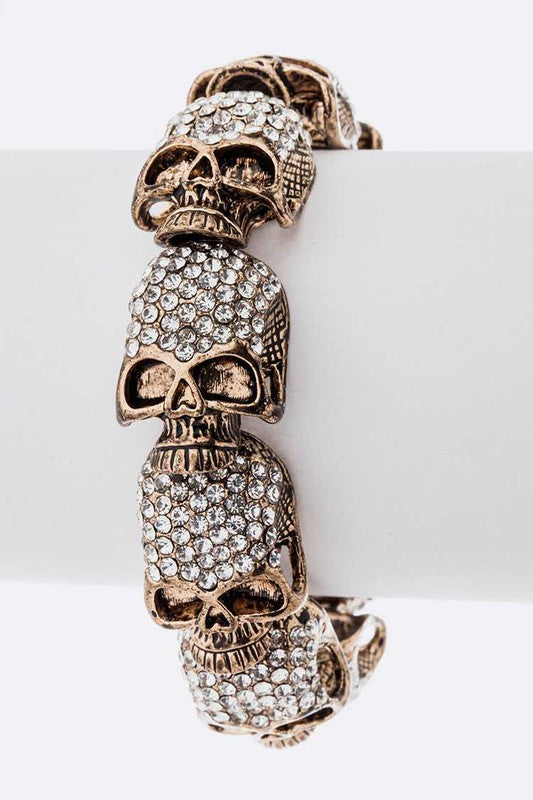 Skull Stretch Bracelet