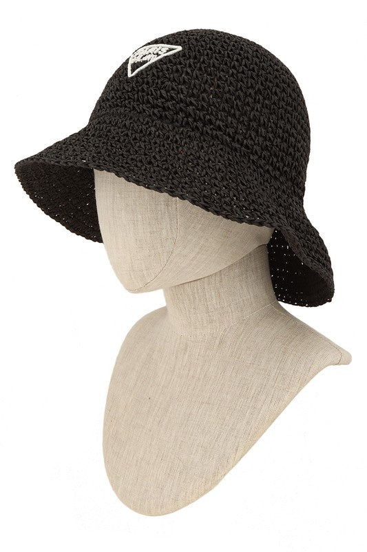 PARIS Embroidery Bucket Hat