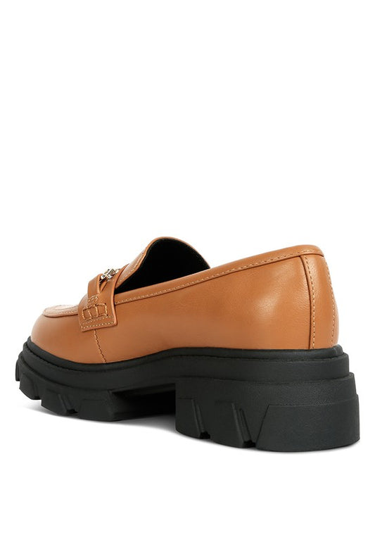 Horsebit Chunky Platform Loafers