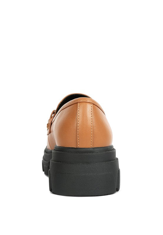 Horsebit Chunky Platform Loafers