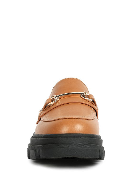 Horsebit Chunky Platform Loafers