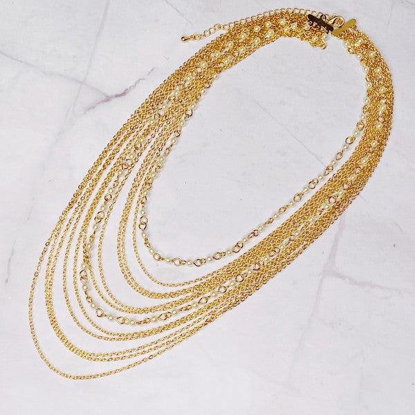 Draping Chain Necklace