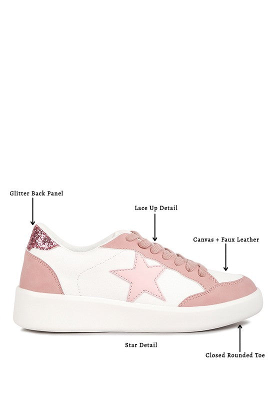 Glitter Star Sneakers