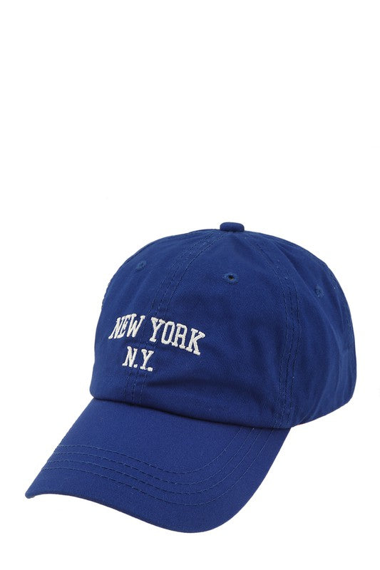 NEW YORK Embroidery Cap