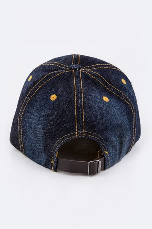 Skull Embellished Cap