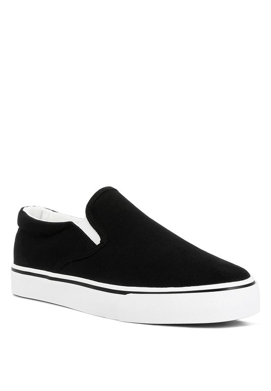 Canvas Slip-On Sneakers