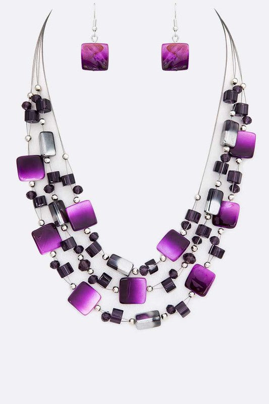 Shell Necklace Set
