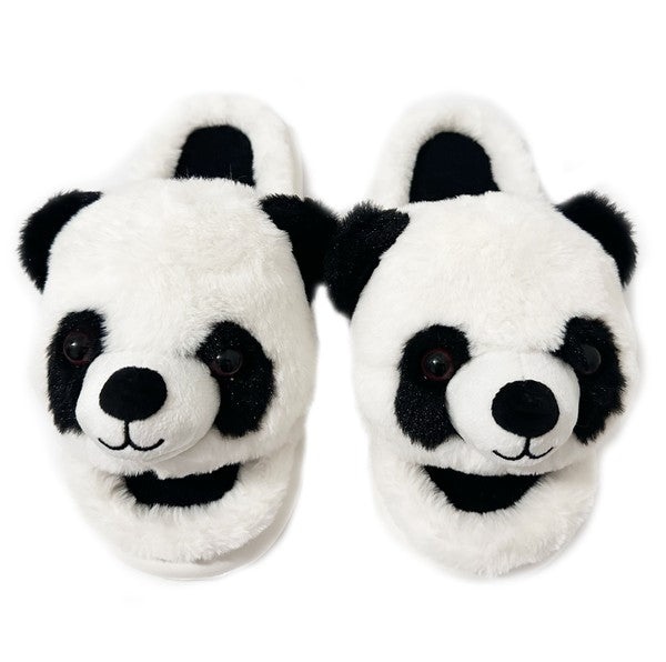Panda - Fuzzy Slippers