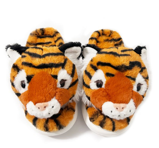 Tiger - Fuzzy Slippers