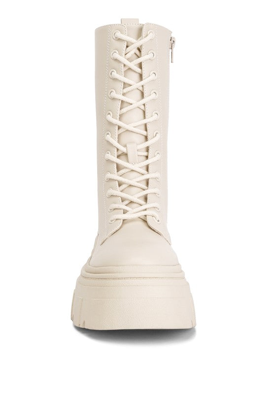 Combat Chunky Boots