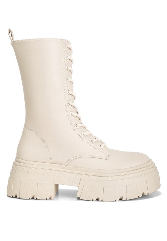 Combat Chunky Boots