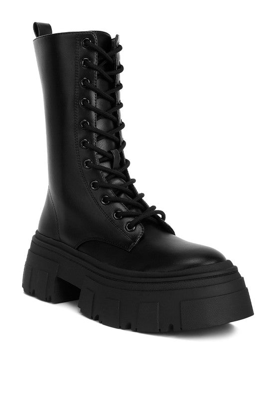 Combat Chunky Boots
