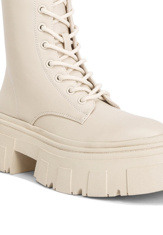Combat Chunky Boots