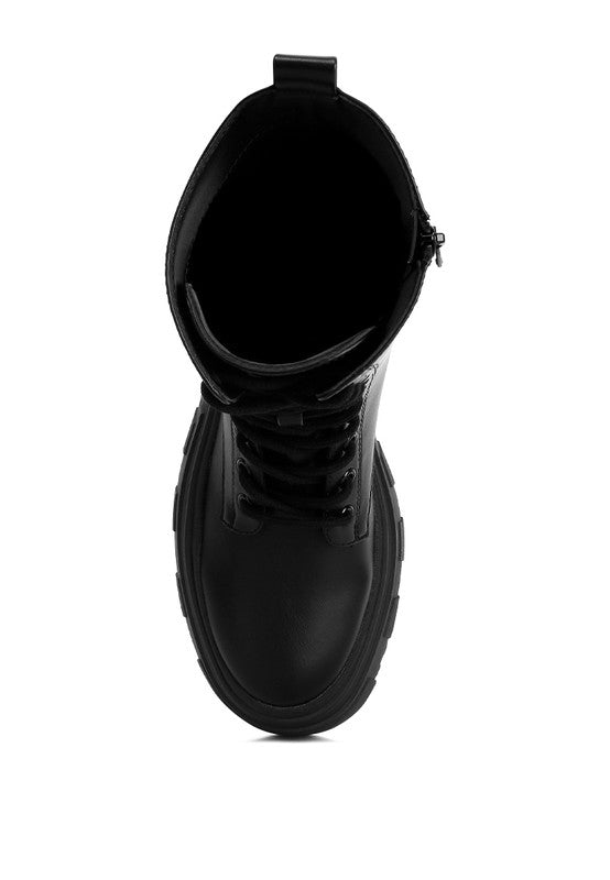 Combat Chunky Boots