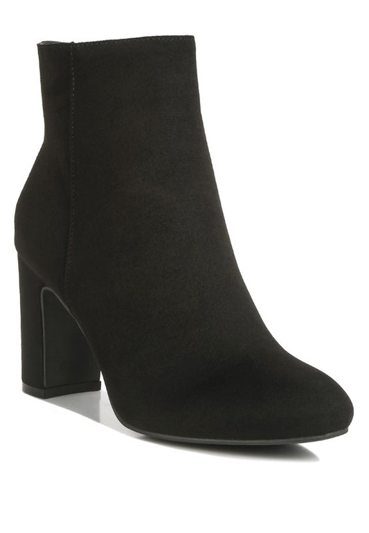 Block Ankle Boots