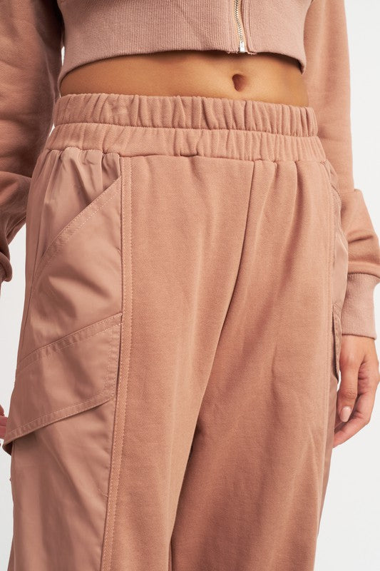 Pull-On Cargo Jogger Pants
