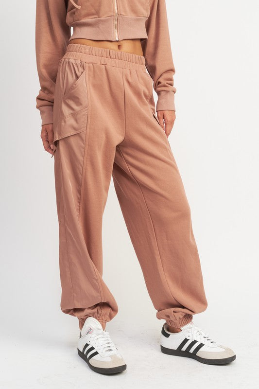 Pull-On Cargo Jogger Pants