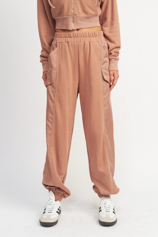 Pull-On Cargo Jogger Pants
