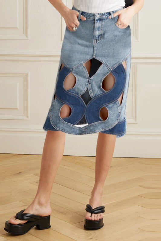 Style Denim Skirt