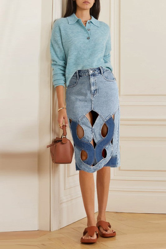 Style Denim Skirt